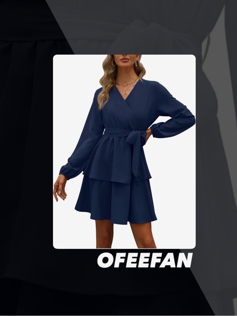 EUC Ofeefan Layered Dress